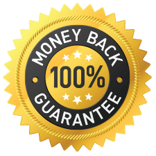 100% money back guarantee